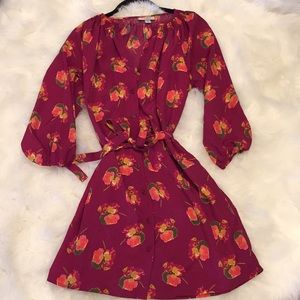 Worn once! Adorable Summer Floral Print Dress
